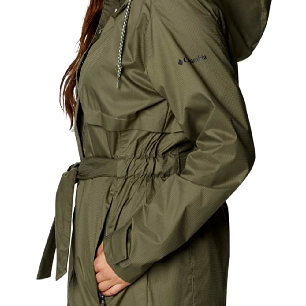 Columbia Rain Coat - Olive Green - XL